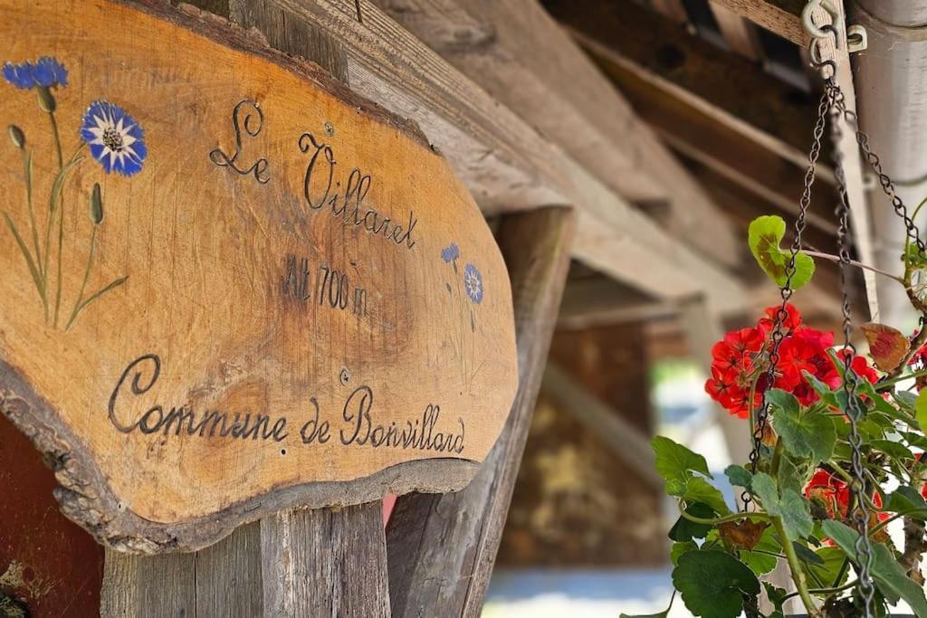 Le Banc Des Seilles Villa Bonvillard Exterior foto